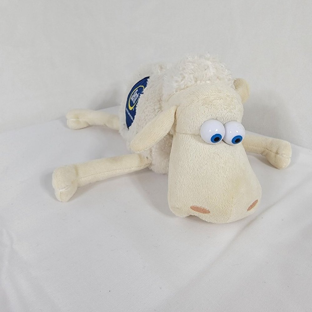 Rare Serta Counting Sheep #1 Plush Sheep Toy Stuffed Animal 8"